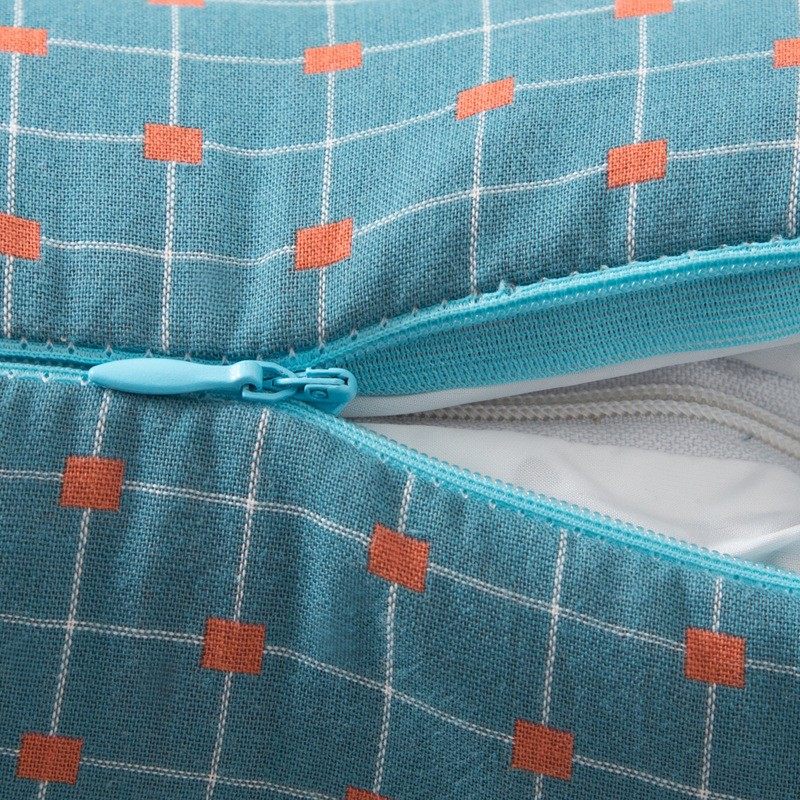 全棉新品双层纱圆柱型颈椎枕牵引护颈枕头枕套荞麦壳决明子枕芯套,居家布艺,抱枕被,淘宝优惠券,粉丝福利购,淘宝优惠卷