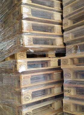 厂家直供木托盘四进面木托盘优免熏叉蒸托盘木FQF质惠