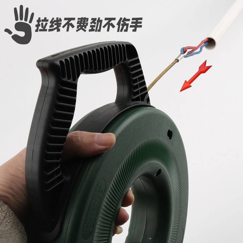 电工穿线器钢丝引线器新款穿线神器暗线管专用电线拉线串线穿墙线
