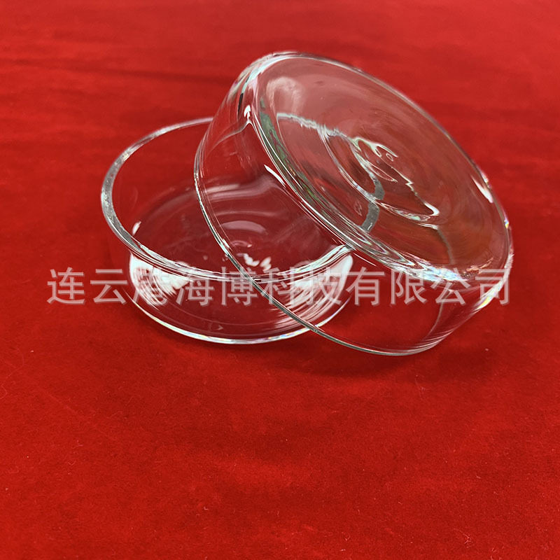 耐高温耐腐蚀石英玻璃培养皿培养皿35/60/70/90/100mm