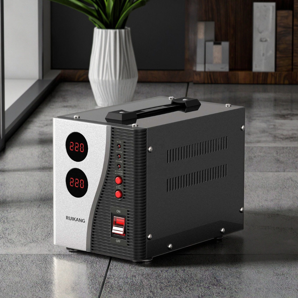 全自动交流稳压器出口OEM贴牌非洲外贸电压稳定器延时保护AVR-U6