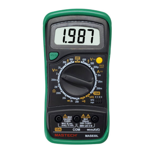 MASTECHMAS830L数字万用表