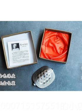 正品房银龟 辈日进口手作青铜摆件马场忠宽书桌面文镇本镇纸长送