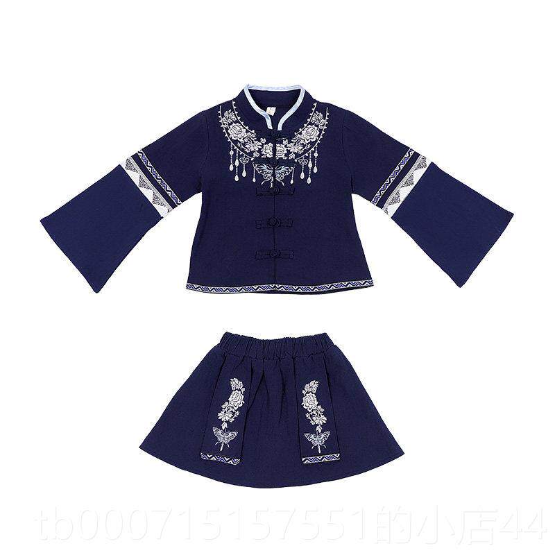 正品3月3少数民族民族服装日儿童壮族舞蹈男孩汉族演女幼孩表服装