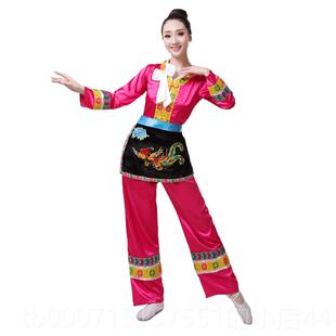 正品刘三三姐月女服装壮演出服装女广西少数民族服饰女三刘三姐服