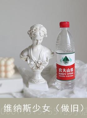 高档追花法式具复古做旧树拍小照道家居鞋柜脂摆件