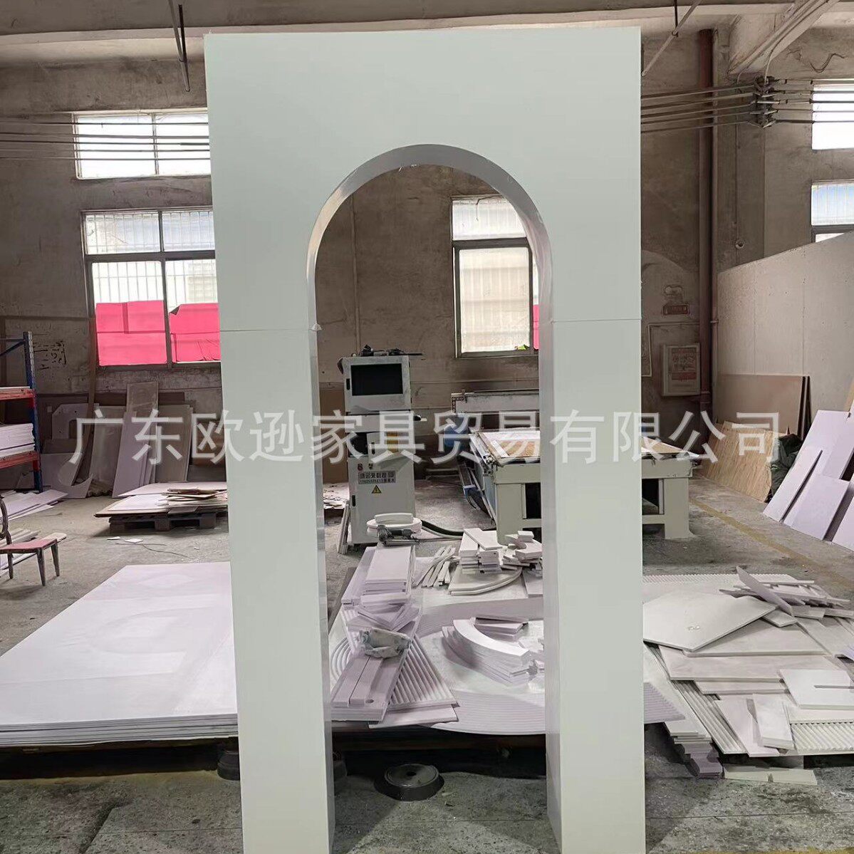 批发婚庆拱门道具摆件拱形装饰背景婚礼门架子欧式佛山欧逊家具PV