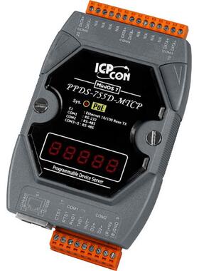 带PoE可编程串口联网PPDS-755D-MTCP，1个232口4个485口