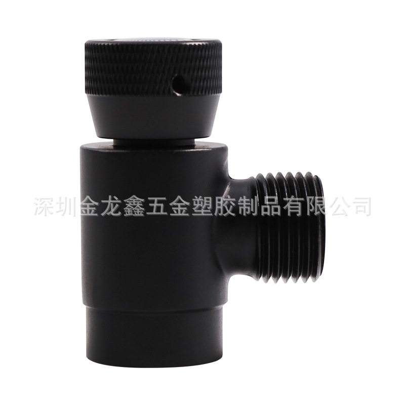 升级一体款Sodastreamcrystal苏打水机0.6L小钢瓶黑色充气接头