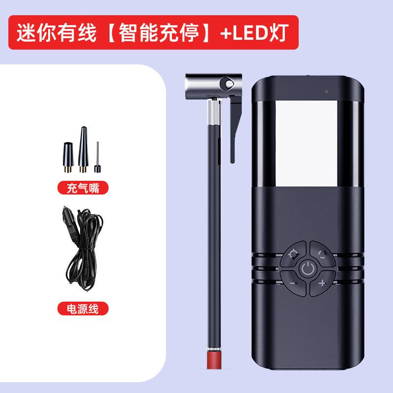 12V充气泵车车30333用携式轿车轮载胎大功率电动加气便无线打气泵