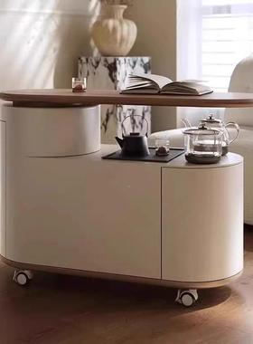 可移动客实厅木茶几茶台泡茶体多功家用旋转能轻奢感XLL小户一型