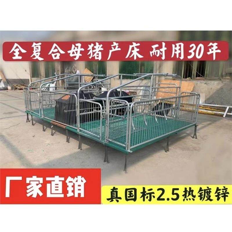 母整猪一产床双体体产保两用单保育母猪全套套加WXR厚猪用小猪