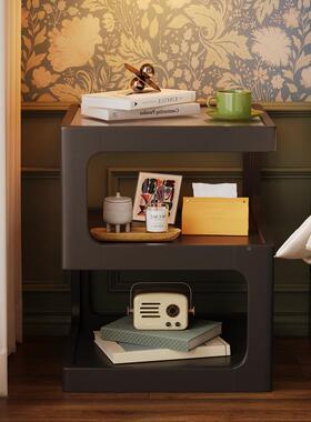 桌法式复古木床UXF头柜意沙发边几现创实代简约黑色床边柜小子小