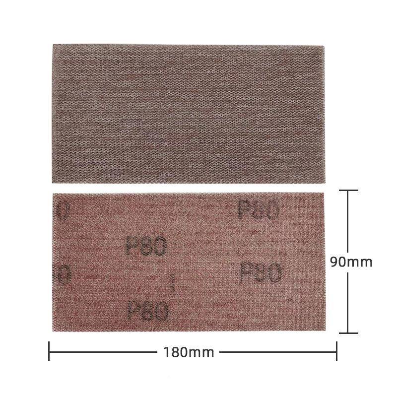180/90mm网砂纸篆刻用网干湿两状用纱布印章磨汽HVW车格喷漆用