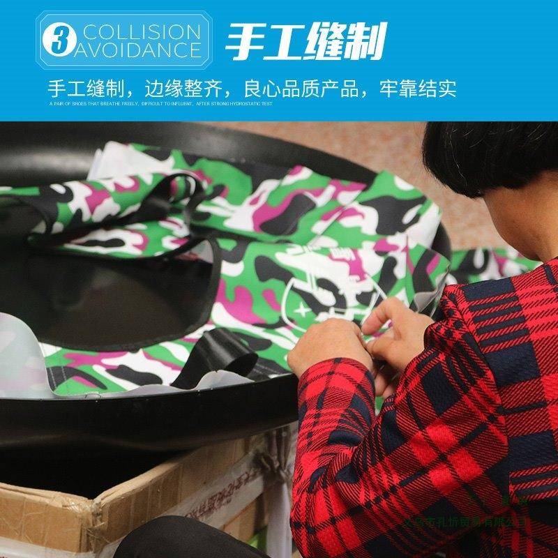 橡塑滑圈儿F958TS5M雪童成人加厚耐雪滑轮磨胎双人充气内胎滑雪车