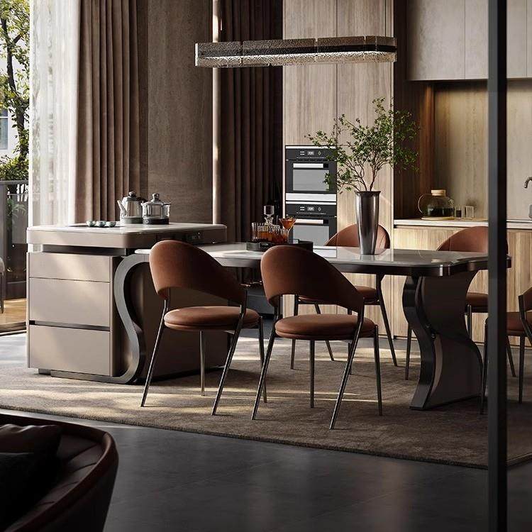 理石岛茶餐桌茶盘一体2025新款高端家台用轻奢茶台大桌ZPJ二合一,商业/办公家具,茶台/茶桌,淘宝优惠券,粉丝福利购,淘宝优惠卷