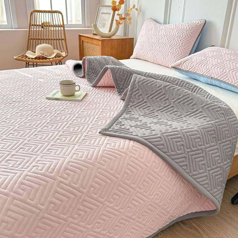 水洗棉床盖双面可用棉床单件儿童榻米加厚滑床防单双人三厂家直供,床上用品,床单,淘宝优惠券,粉丝福利购,淘宝优惠卷