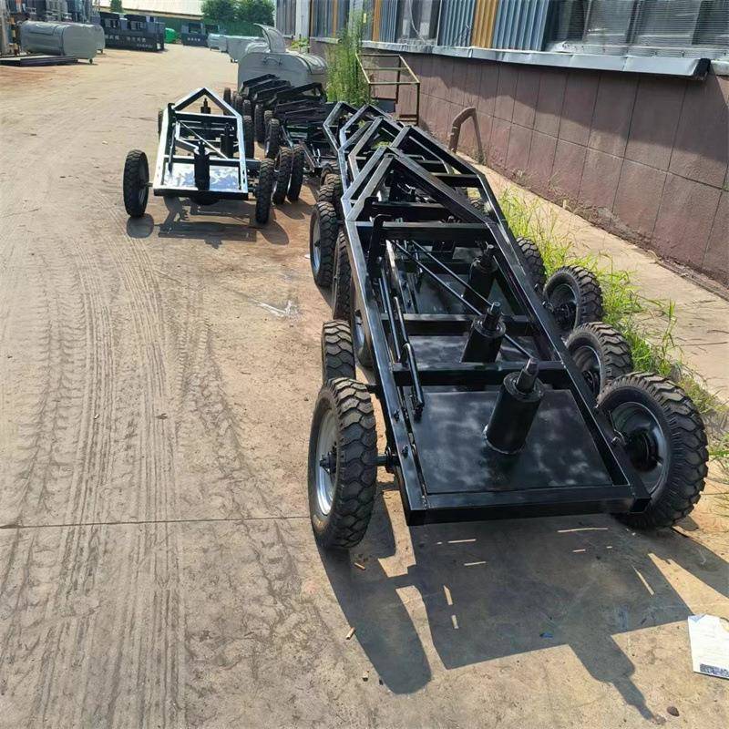 郊区公路旋转式火清扫车道厂324区街绑扫把式机扫路牵引式风轮扫