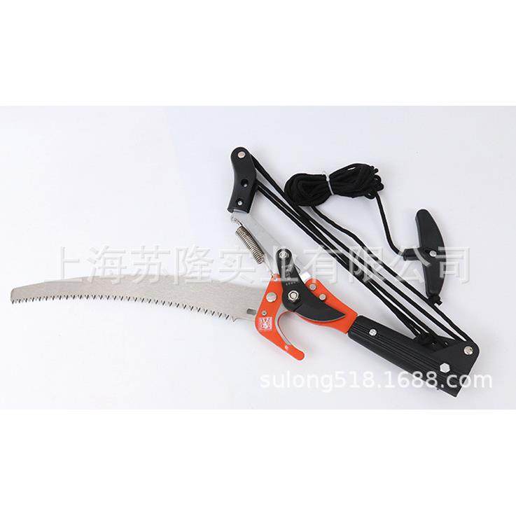 剪川田10100909高枝高空剪锯高枝剪伸缩3米四剪滑轮粗枝不带佐杆