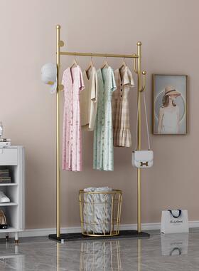 轻奢家用立挂架落地卧35061室网红房衣衣帽架式进门客厅间角落挂