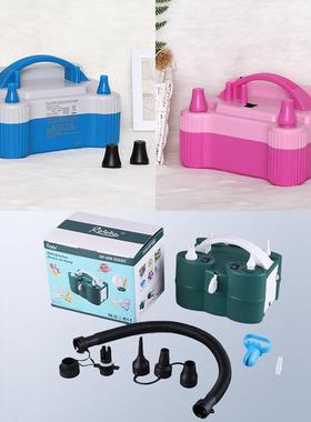 气球充气机双嘴充气电动泵气球电动打气筒HT508气泵打气机