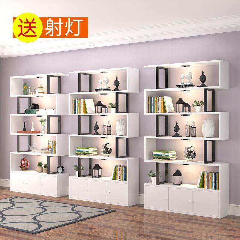 化妆品产品展示柜简约美发店陈列柜美容院柜子展示架发廊货架