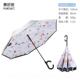 正品 晴雨学两用儿童雨伞男折 反向叠雨伞伞女长柄全自动双层免持式
