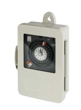 TB330 30A 250VAC黑色导轨式机械定时器开关计时器