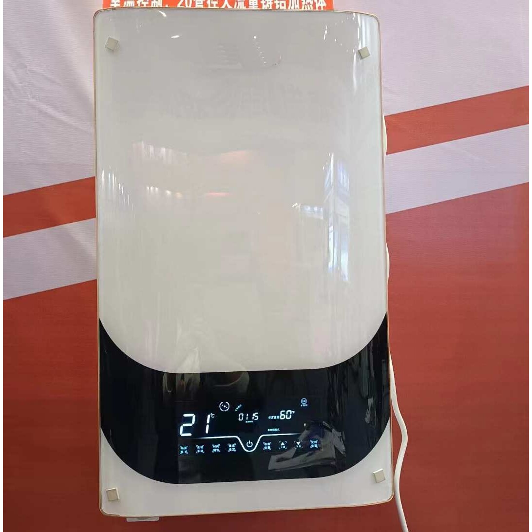 匠奥电家用采暖炉24kw曲面屏双水泵封闭式水箱带室内温控器与APP