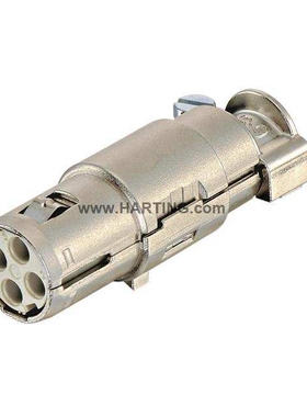 09150043113原装德国 HARTING 4芯压接母头 HAN 4 QINTAX BU
