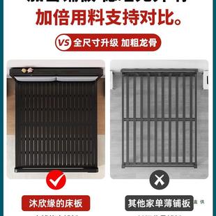 铁铁艺床经双人床家用床米5加985粗加厚软包床头济型儿1童单人铁