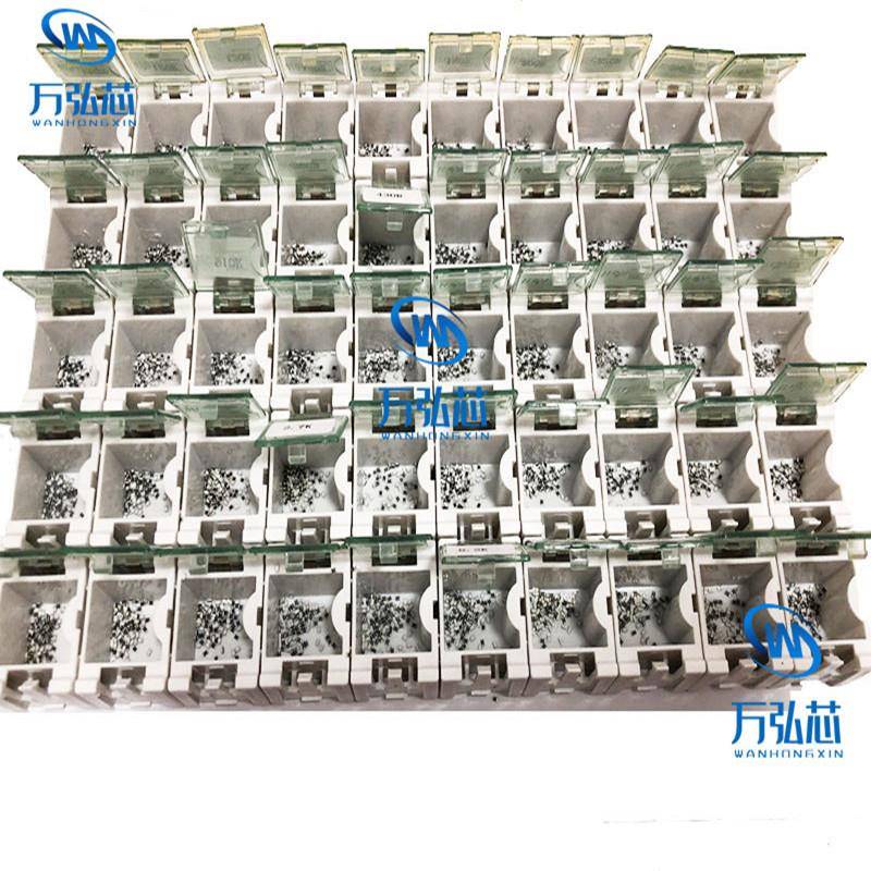 万弘芯0603贴片电阻样JDP品%盒0R-10M精装度1170种好各100颗盒子