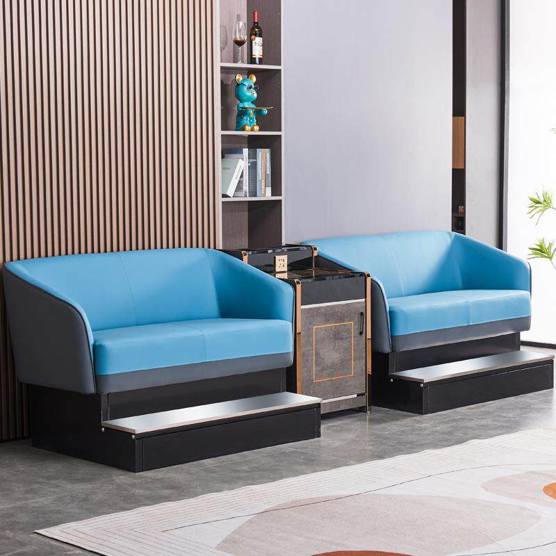 新款沙发座球台厅球息室休休闲3S沙发轻奢商椅用直排台球椅沙发椅