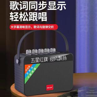 志科K9广9场KYH舞音响歌词同步显示音箱话筒套装音量大户外K歌手