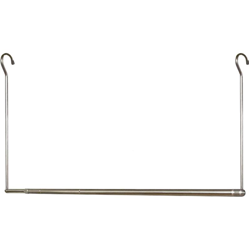 晾子晒被架衣杆阳台外晒衣杆家用免被打孔933晾防盗伸缩凉网衣架