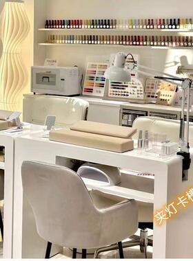 漆美甲人桌子双人烤FXM简约甲桌吸尘器美单人三美甲台网红钉做操