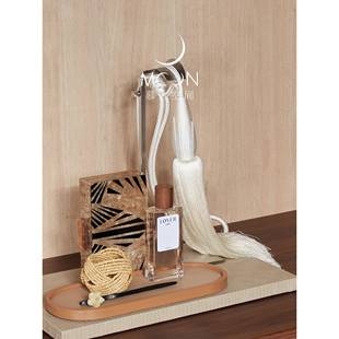 LWJ?MOO慕空间样板衣帽间女士梳房妆台摆件售楼处N具展厅摆设道装