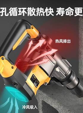 2流20V交无刷W锤1200锤镐双NUV用电电锤锤钻平凿