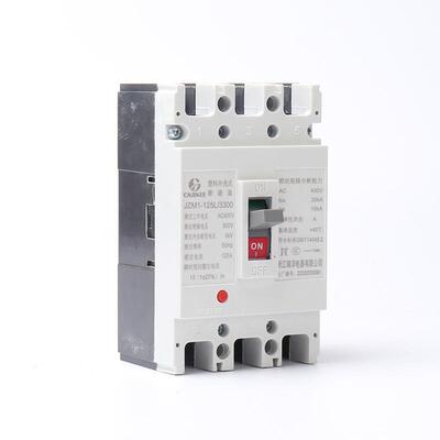 智能塑壳路器过载保塑护断断路器JZM1-125CM1气-125FKK壳空开关