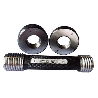 钢钢筋直螺纹通止规5度螺纹塞规螺7纹环规M16-MPKZ40建筑筋通止规