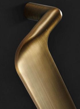 科技璃感大拉手简轻奢玻门拉手金色长款异形K门TV包厢大门GAK拉极