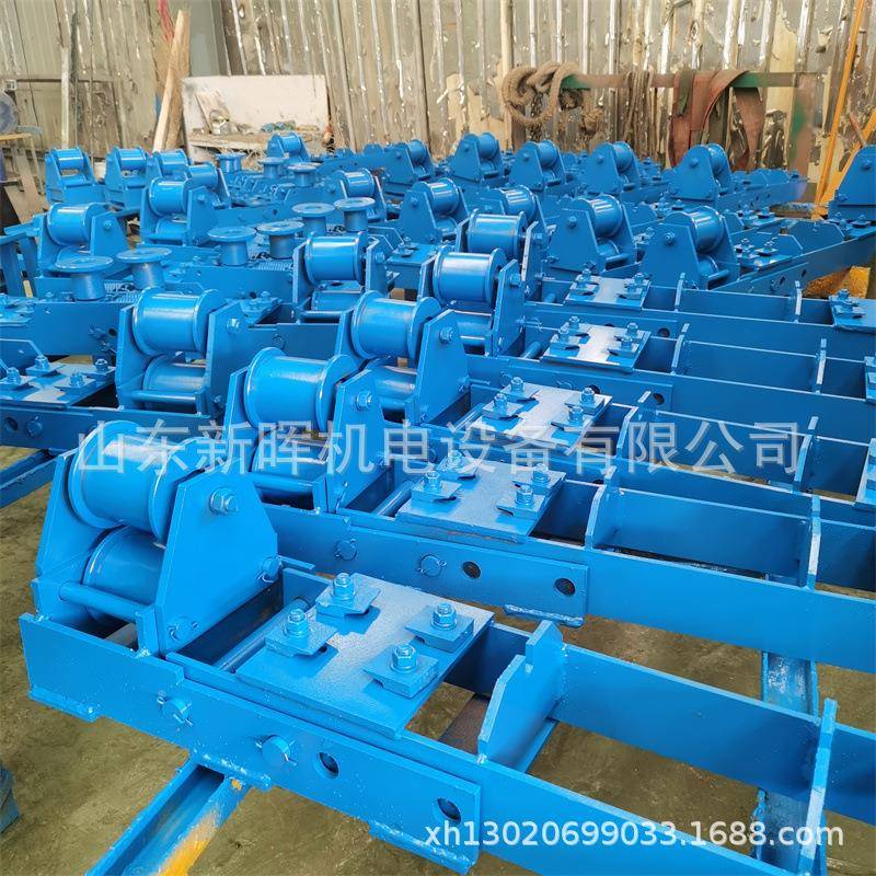 矿用无极绳600车配件无极绳绞车压绳轮组绞00/90轨6距0轨距托绳轮