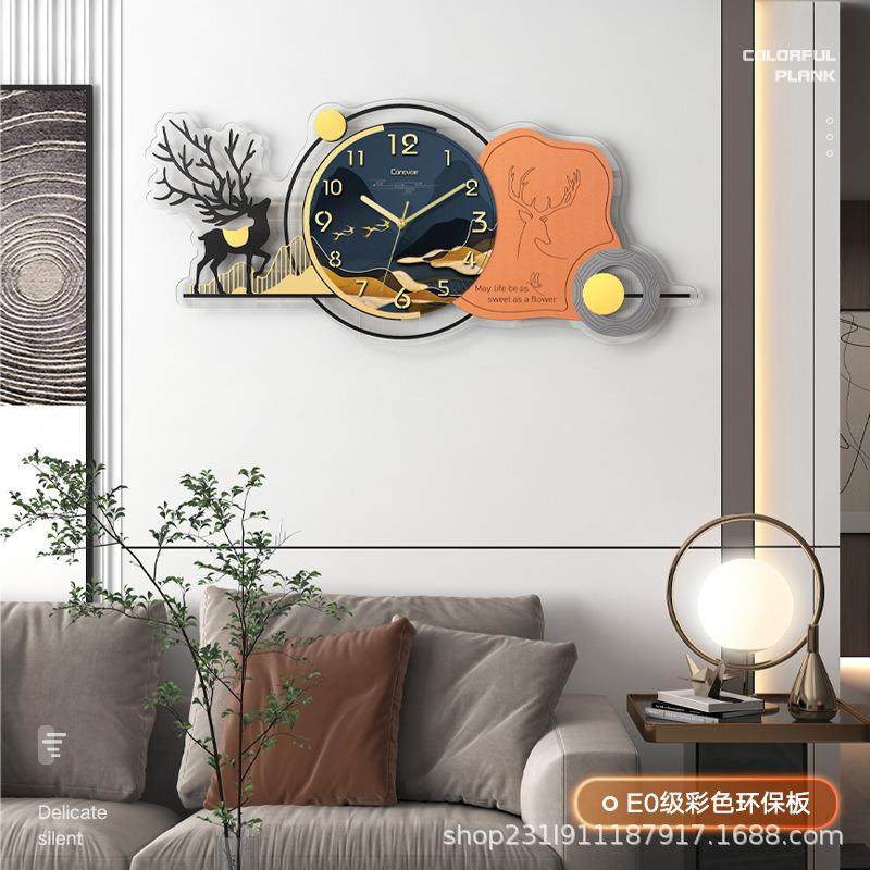 钟表客厅钟挂墙新款简家用时尚Canovoe-网红约钟简约表装饰时壁挂,家居饰品,挂钟,淘宝优惠券,粉丝福利购,淘宝优惠卷