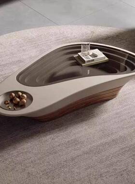 轻奢意厅式极简现代异形简约新款几小客家CVG用户茶型设计师创意