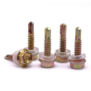 厂价钢钻量218尾螺彩瓦螺丝六角头丝燕尾自攻自钻丝燕尾丝大现货