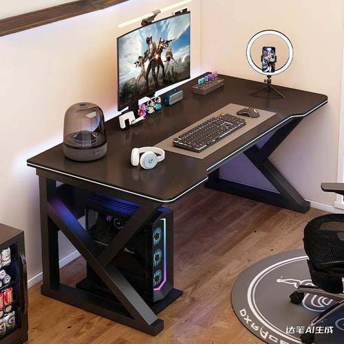 脑桌台GBB家式用电竞桌卧室桌子办公学生书桌学习桌桌简约电脑桌
