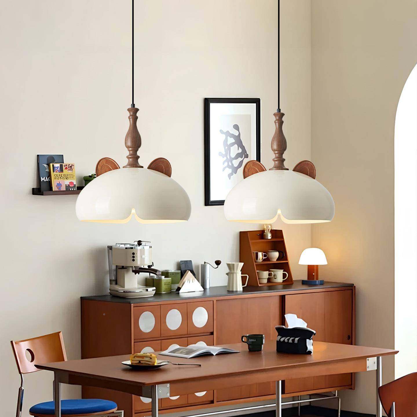 餐54光厅吊灯中古油风儿房全谱护眼奶童灯2025新款创意男孩卧室灯,家装灯饰光源,智能吊灯,淘宝优惠券,粉丝福利购,淘宝优惠卷