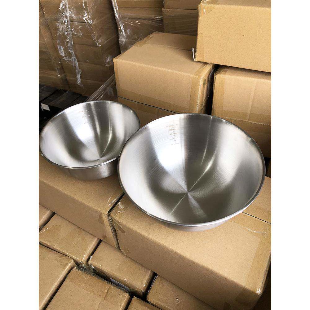 XMAN+库存304不锈钢料理盆和面盆洗菜盆厨房烘焙盆套装尾货微瑕品