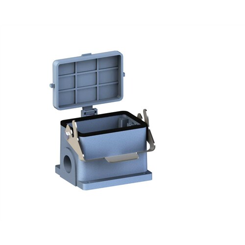 德国进口09300480295矩形外壳 重载连接器 H48B-SF-CV-1L-PG29