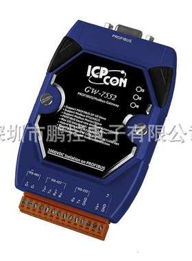 ICPDAS泓格 GW-7552-B PROFIBUS总线从站到Modbus主站网关模块